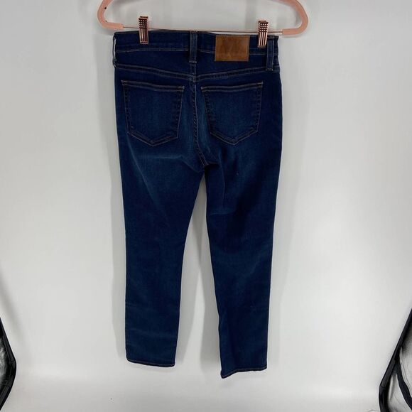 J. Crew Matchstick Blue Dark Wash Skinny Slim Jean Womens 24 NWT - Picture 4 of 4